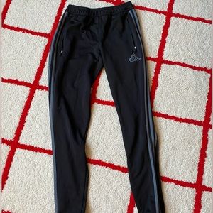 Black/Gray Adidas Climacool Track Pants